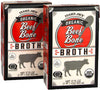 Trader Joes Organic Beef Bone Broth 17Fl Oz 503Ml (Two Boxes)