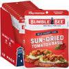 Bumble Bee Sun-Dried Tomato & Basil Seasoned Tuna, 2.5 Oz Pouches (Pack Of 12) - Ready To Eat - Wild Caught Tuna Pouch - 15G Protein Per Serving - Gluten Free