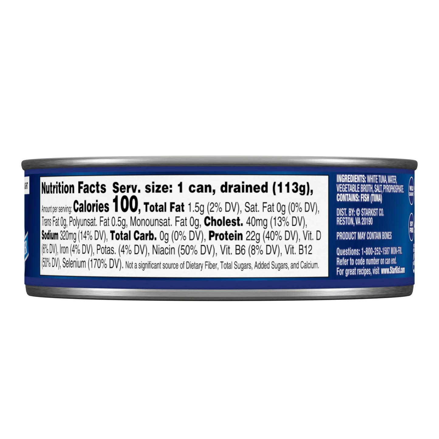 Starkist Chunk White Albacore Tuna In Water, 5 Ounce