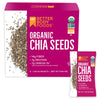Betterbody Foods Organic Chia Seeds, 1.48 Oz Packets (Pack Of 24)