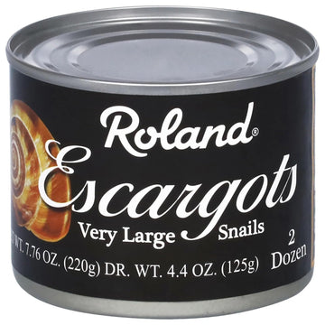 Roland - Escargots Snails, (4)- 7.75 Oz. Cans