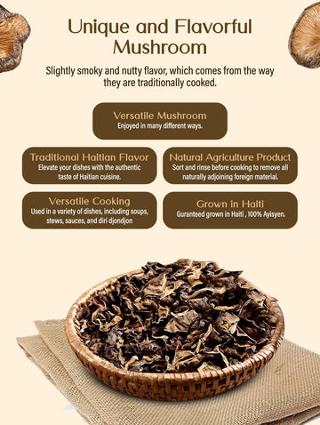 Djon Djon - 2 Oz - Grown In Haiti - 100% Ayisyen