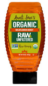 Aunt Sue'S Raw & Unfiltered Organic Honey, 16 Ounce (1 Lb) From Brazil, Strained Pure Honey