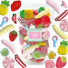 VINTERLAND - Fruity Swedish Candy Mix (1.2 Pounds) - Assorted Swedish Candy Sweet Mix - Red Strawberry Licorice - Yellow Bananas - Pink Mushrooms - Happy Flowers - Juicy Berries - Circus Pens and more - Fruity Edition
