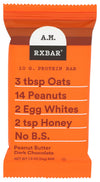 Rxbar Dark Chocolate Peanut Butter Am Bar Sgl, 1.9 Oz