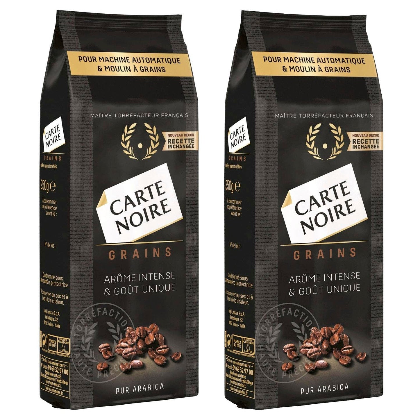 Carte Noire Whole Bean Coffee - 2 Pack of 8.8oz Bags - French Coffee