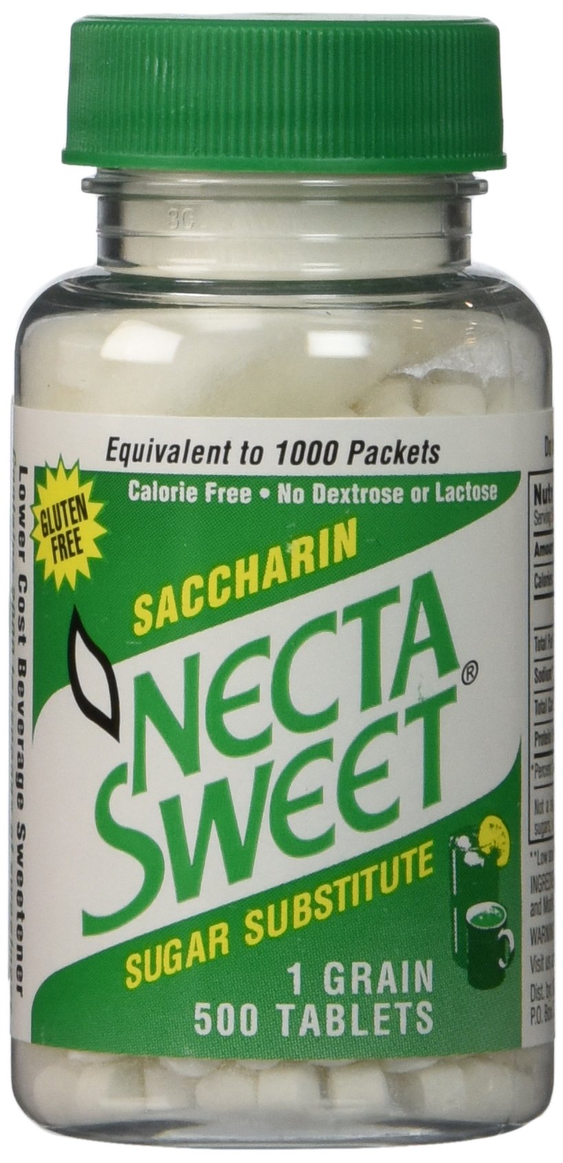 3 Pack 1 Grain 500 Saccharin Pieces