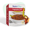 NutriWise Vegetable Chili Diet Entree | High Protein, Low Sugar, Low Calorie, Low Carb | Aspartame & Sucralose Free | Gluten Fre