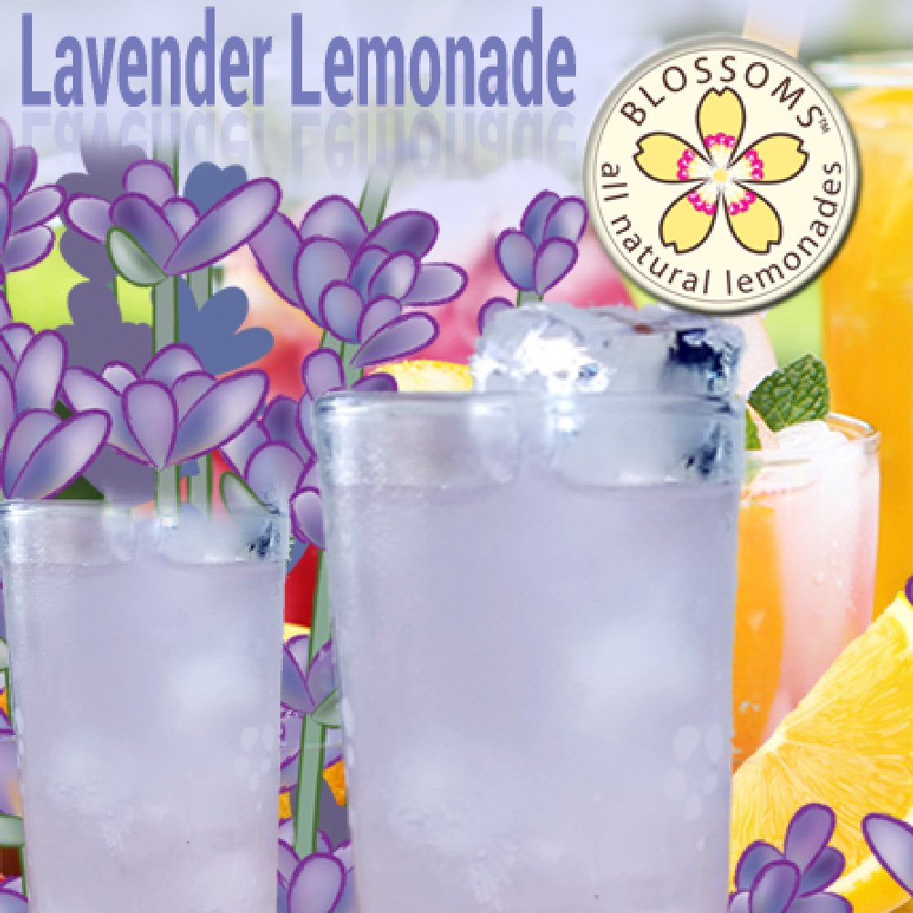 Blossoms Lavender Lemonade Drink Mix, 64 Ounce Bag, Refreshing Beverage Mix