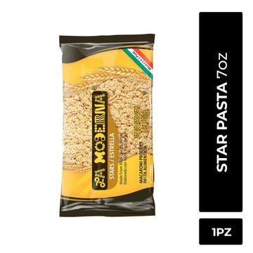La Moderna, Estrella, Pasta, Hecha Con Sémola De Trigo Durum, Enriquecida Con Vitaminas Y Hierro, 7 Oz
