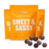 Tcho Sweet & Sassy 66% Dark Chocolate Baking Couvertures (3 Bag) | Organic & Fair Trade Certified | Non Gmo, Non-Dairy, Vegan, S