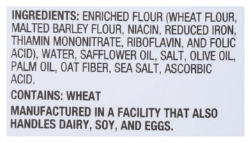 Boudin Sourdough Crisps, Toasted Sourdough Baguette Slices, Sea Salt & Olive Oil, 6 Ounce (Pack of 11)