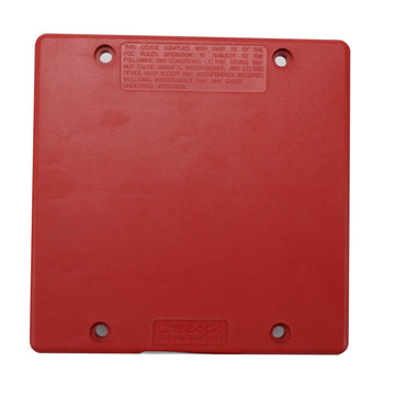 Wheelock Dsm-12/24-R Dsm-12/24 Red Dsm Series Fire Alarm Dual Sync Module