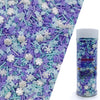 Snowflake Sprinkles Blue & White & Purple Christmas Sprinkles Mixed size snowflake Stars Jimmies CakeCookie Decorating Perfect f