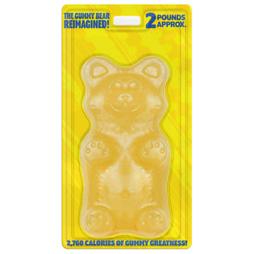 Giant 2LB Gummy Bear (Pineapple)