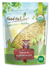 Food to Live Organic Blanched Slivered Almonds, 12 Ounces - Non-GMO, Raw, Unpasteurized, Unsalted, Vegan, Keto, Paleo, Kosher, B