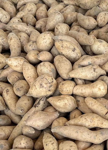 Generic 2 lbs Fresh Okinawan Purple Sweet Potatoes - White Skin, Vibrant Purple Flesh, Grown in Hawaii