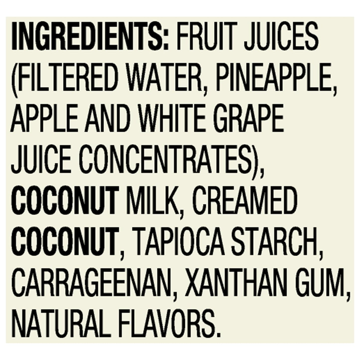 R.W. Knudsen Family Pineapple Coconut Juice Blend, 32 Ounces