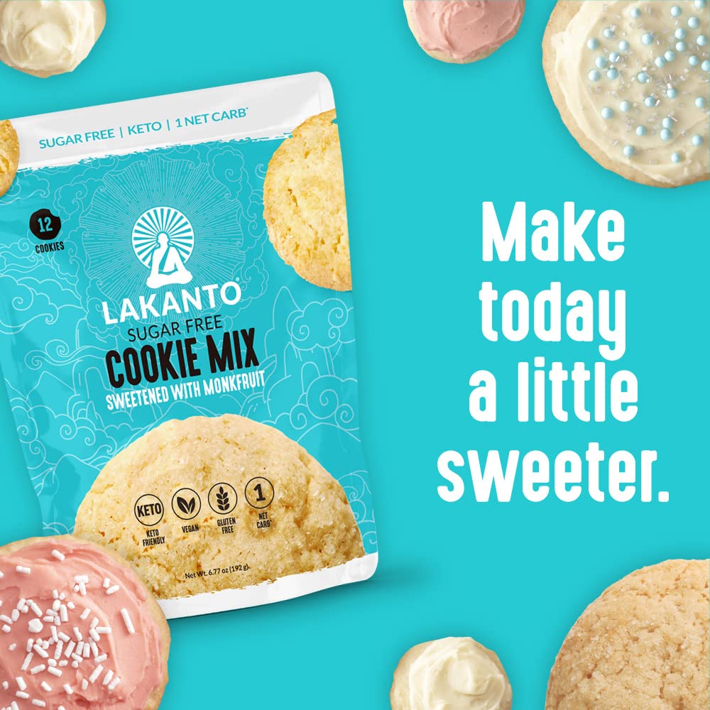 Lakanto - Cookie Mix Sugar - Case of 8-6.77 OZ (8x6.77 OZ)
