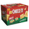 Cheez-It White Cheddar Crackers Snack Packs (1.5 Ounce pouches, 45 Count)