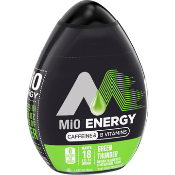 MiO Green Thunder Liquid Water Enhancer, 1.62 Fl Oz, Pack of 4