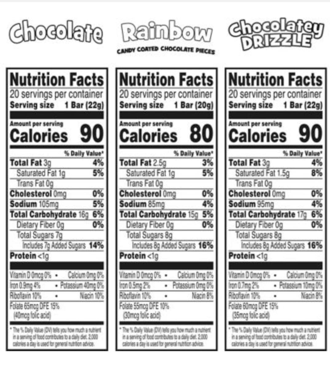 Kelloggs Rice Krispies Snack Bars Variety Pack, 60 Ct
