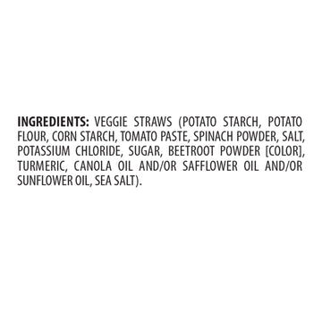 Sensible Portions Garden Veggie Straws, Sea Salt, 16 Oz (Pack of 6)