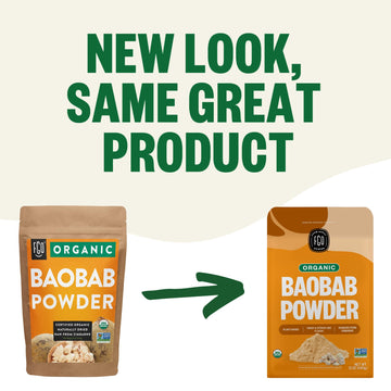 Fgo Organic Baobab Powder, From Zimbabwe, 12Oz (Pack Of 1)