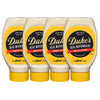 Dukes Real Mayonnaise Squeeze Bottle - Original Smooth & Creamy Taste, 18 Ounce (Pack of 4)