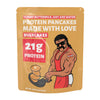 Bulkcakes Protein Pancake Mix (1LB) - Super Fluffy & Just-Add-Water, 21g Protein, 230 Calories, Healthy Pancake & Waffle Mix, Bu
