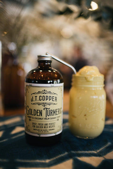 Jt Copper, Golden Turmeric Syrup, 16Oz Bottle