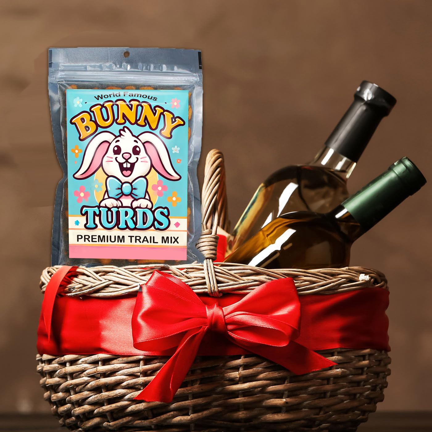 Gears Out Bunny Turds Spicy Trail Mix - 9 Ounce - Healthy Easter Basket