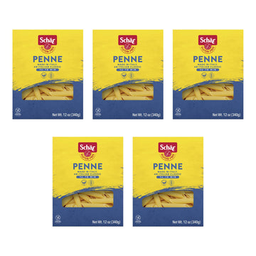 Schar - Penne - Certified Gluten Free - No GMO's, Lactose or Wheat - (6.2 oz) 5 Pack