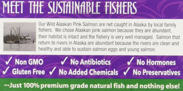 Henry & Lisa'S Wilk Alaskan Pink Salmon, 6 Oz (Pack Of 12)