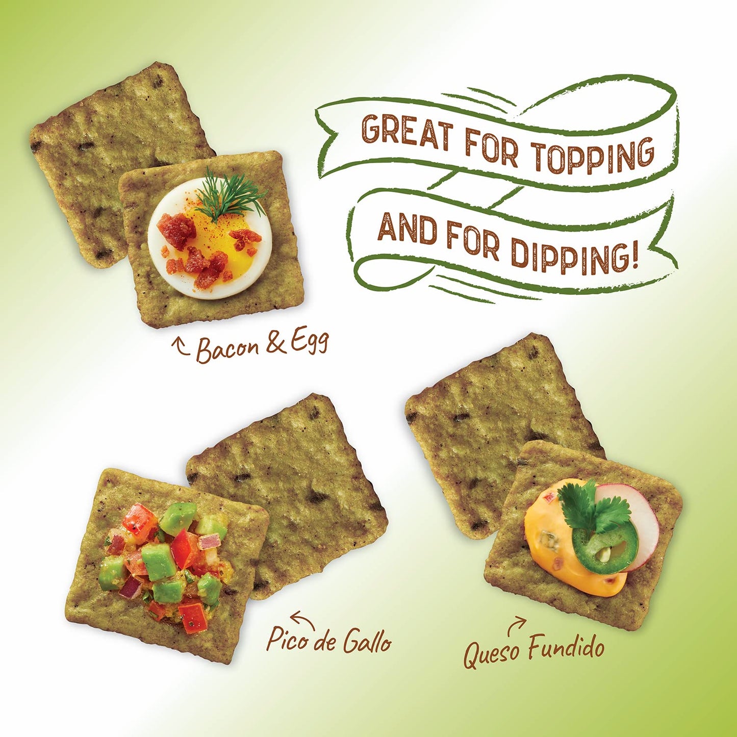 Crunchmaster Avocado Toast Crunchy, Baked Rice Crackers, Salt & Pepper, No Artificial Flavors, Vegan, Kosher, Gluten Free & Non-