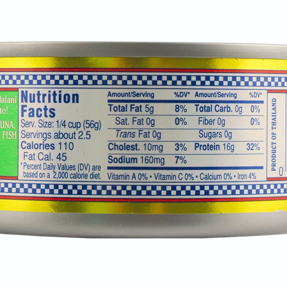 Gus Sclafani Fine Italian Imports Tuna ''Tonno'' Solid Light Yellowfin In Olive Oil 6 Oz Nt Wt (24 Pack)