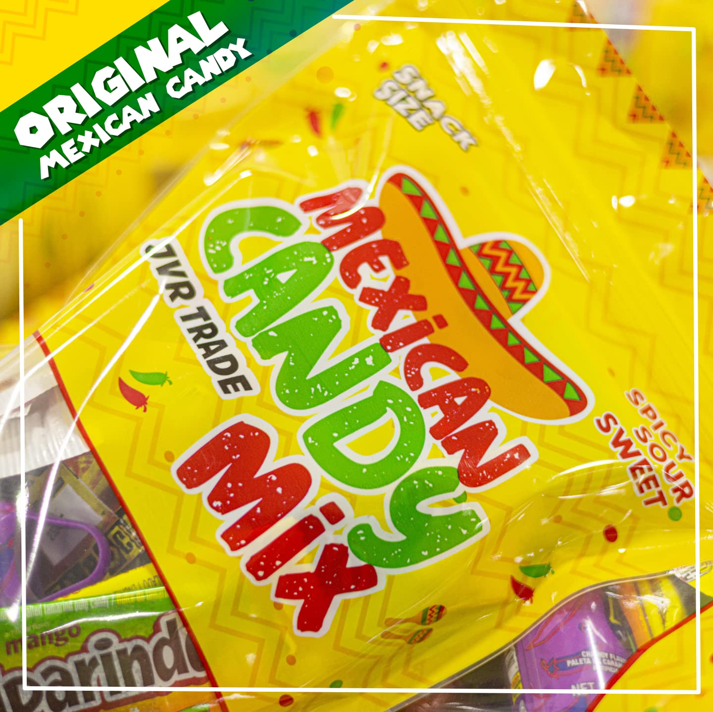 Mexican Candy Mix Assortment Snack (42 Count) Dulces Mexicanos Variety Of Best Sellers Spicy, Sweet, And Sour Bulk Candies, Incl