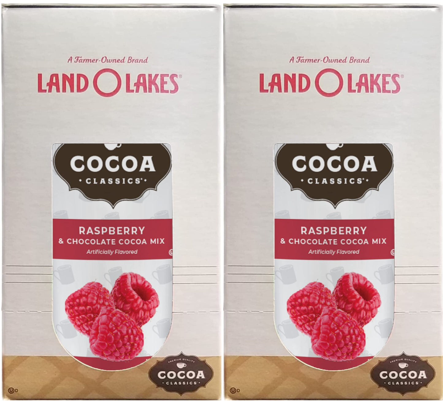 Land O Lakes Cocoa Classics Raspberry 1.25 Oz Pouches 24 Pack
