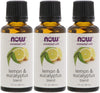 Now Foods Lemon & Eucalyptus Blend Oil - 1 Oz. 3 Pack