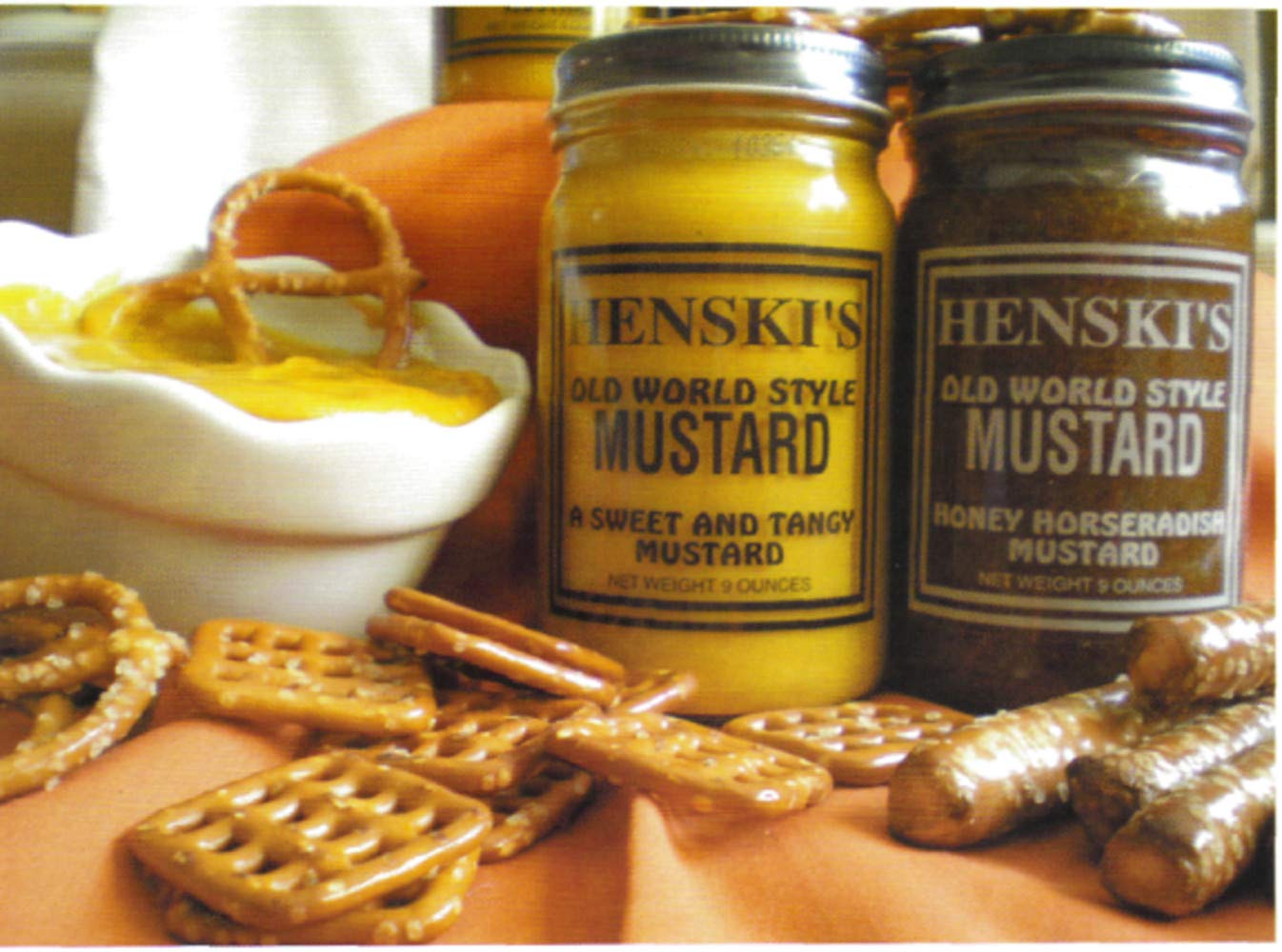 Henski'S Old World Style Mustard (Sweet And Tangy)