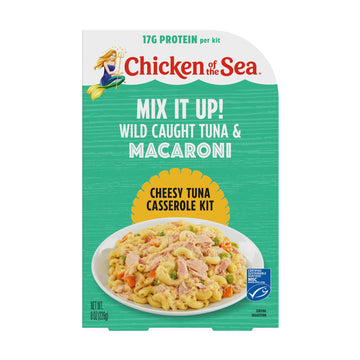 Chicken Of The Sea Mix It Up! 8 Oz. (Pack Of 6), Cheesy Tuna Casserole Kit