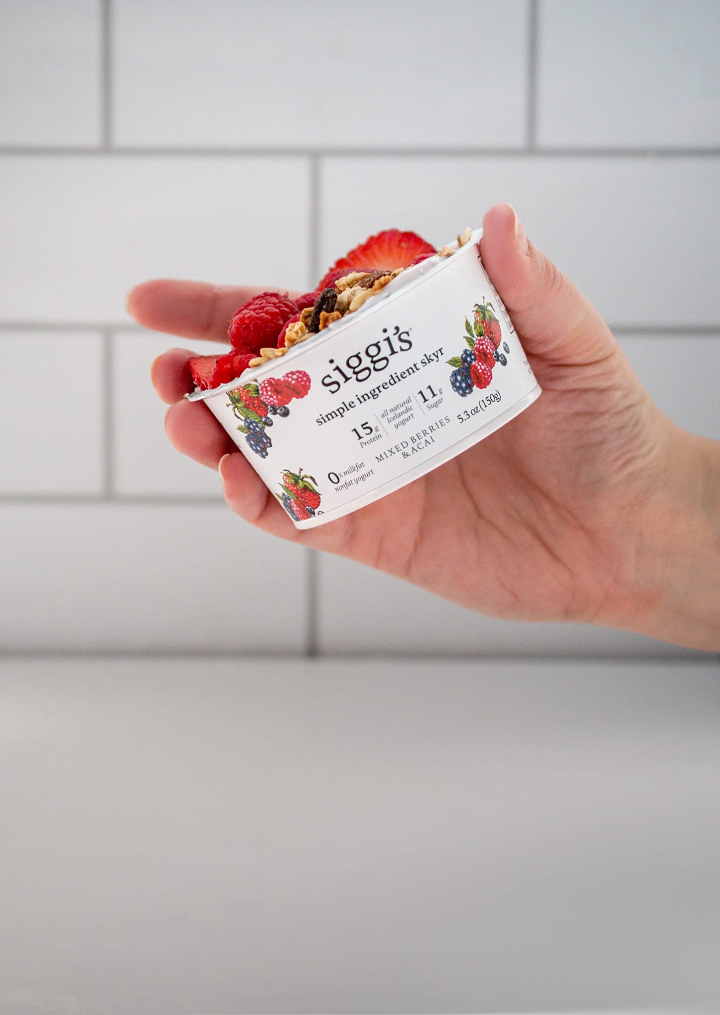 Siggis Yog Acai Skyr Nf (4X4.00)