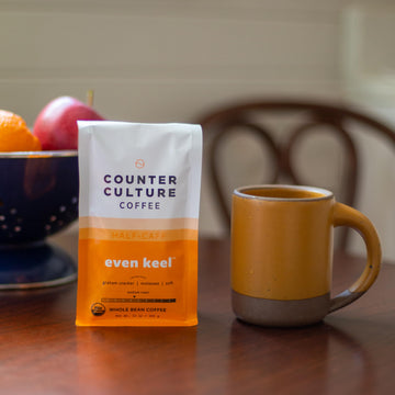 Counter Culture Coffee - Fresh Roasted Certified Organic Whole Bean Coffee (Kosher) (Even Keel Double Pack)