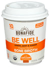 Bonafide Provisions Fresh Organic Be Well Broth with Lemon, Mint & Ginger Organic Chicken Bone Broth, Frozen 8 fl oz - Gluten-Fr
