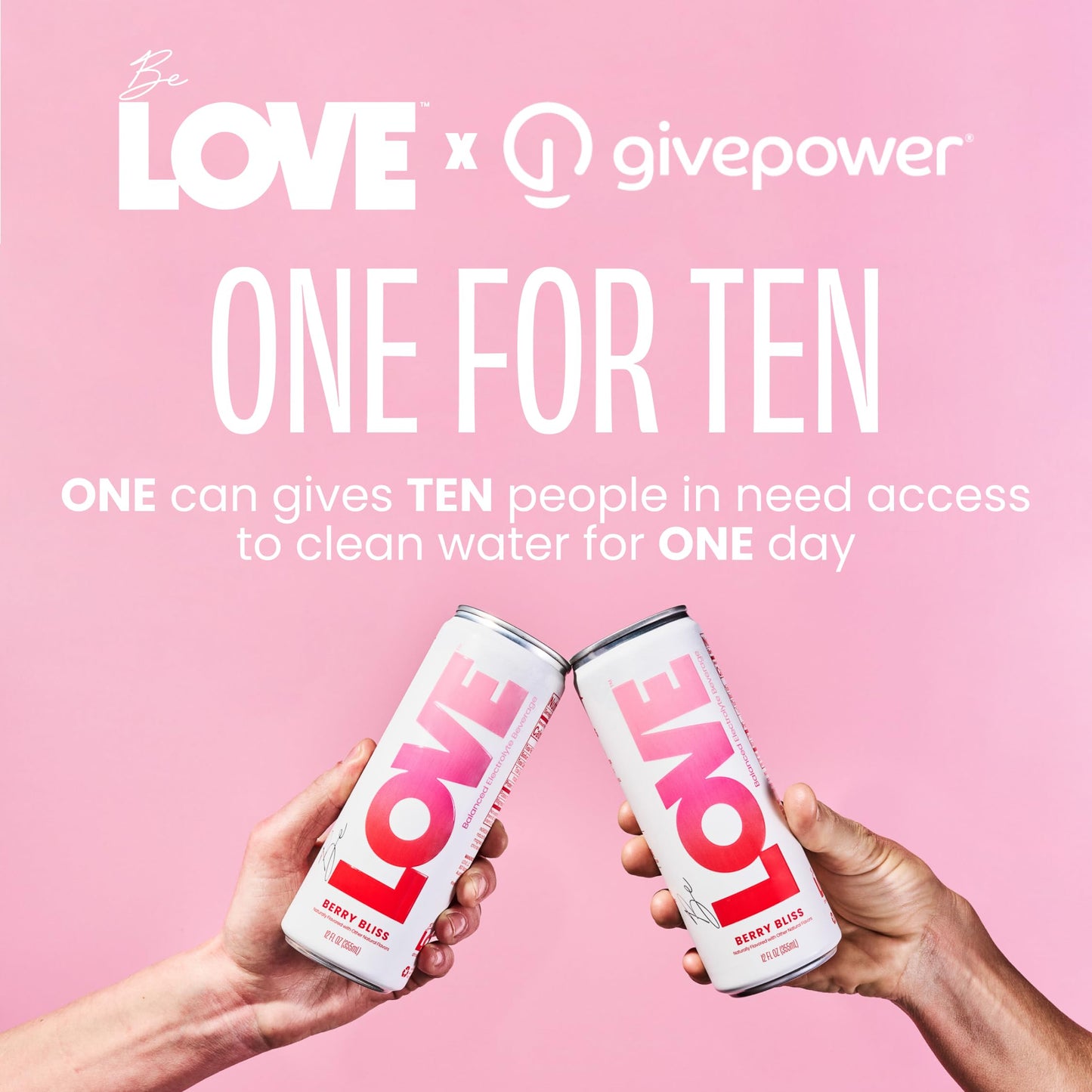 Be LOVE Electrolyte Still Beverage - Flavored Beverage for Daily Hydration Exercise Work & Wellness - Magnesium Potassium & Sodium - Zero Sugar Gluten Free (Berry Bliss 12oz x 12ct)