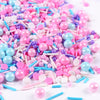 Edible Pink Sprinkle For Cake Decorating, Pink Blue Pearl Sprinkles, Jimmy Sprinkles, Perfect For Baking, Cake, Cupcakes, Macaro