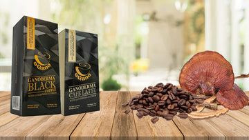 2 Boxes Egano Premium Ganoderma Cafe Latte Instant Coffee With Ganoderma Lucidum Extract (21G X 20 Sachets / Box)