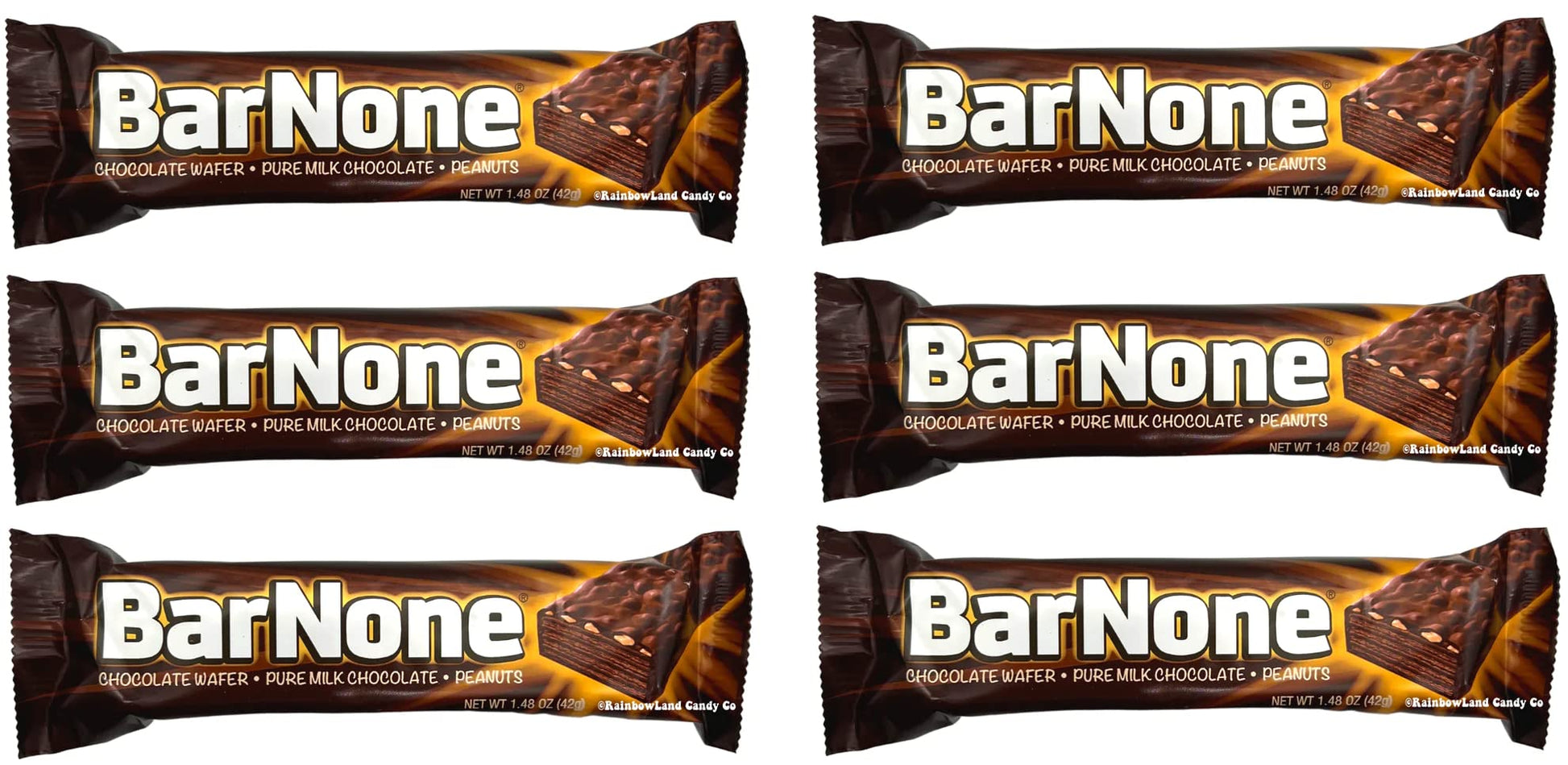 Iconic Candy Bar None Chocolate Bar (6Pk)