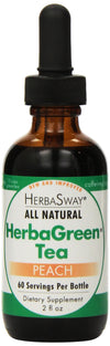HerbaSway HerbaGreen Tea, Impeccably Peach, 2 Ounce
