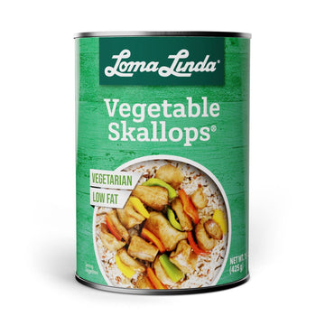 Loma Linda - Plant-Based Meats (Vegetable Skallops® (15 Oz.), 6 Pack)